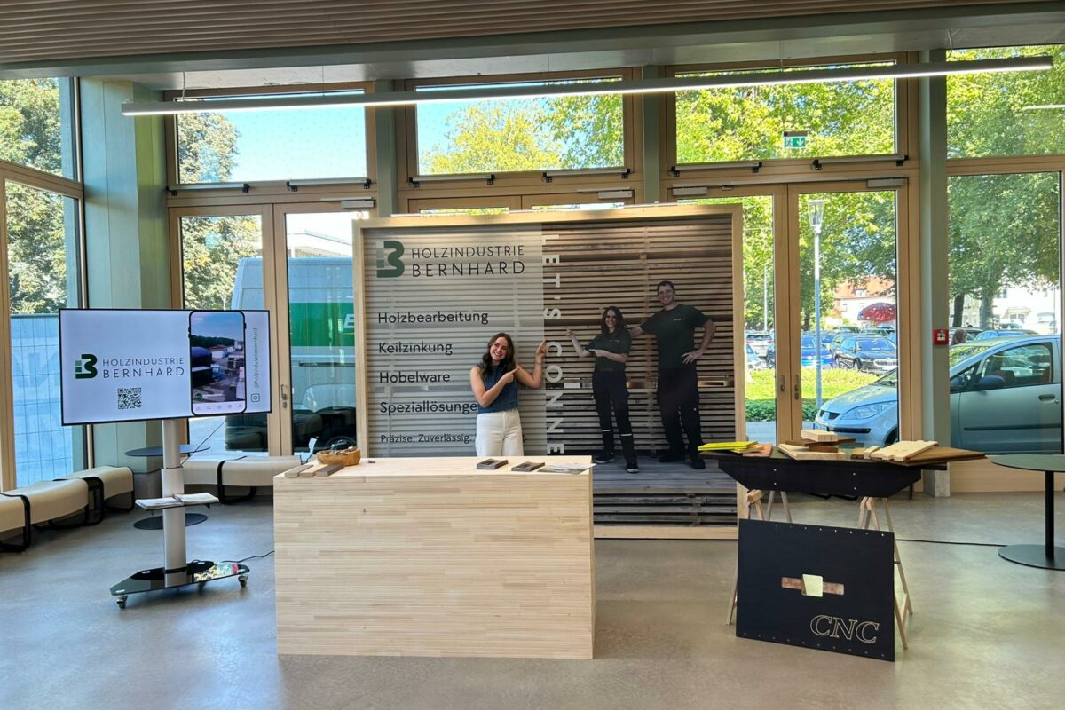 Unser neuer Messestand