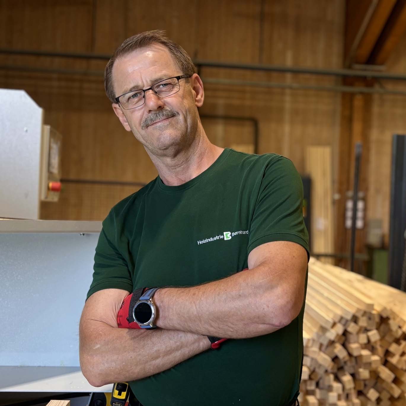 ein Mitarbeiter im Unternehmen